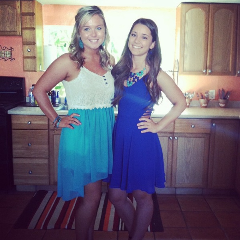 Stella high low dress